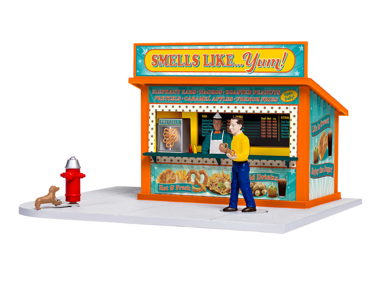Lionel O Scale Carnival Treats Stand Plug Expand Play - 2329070